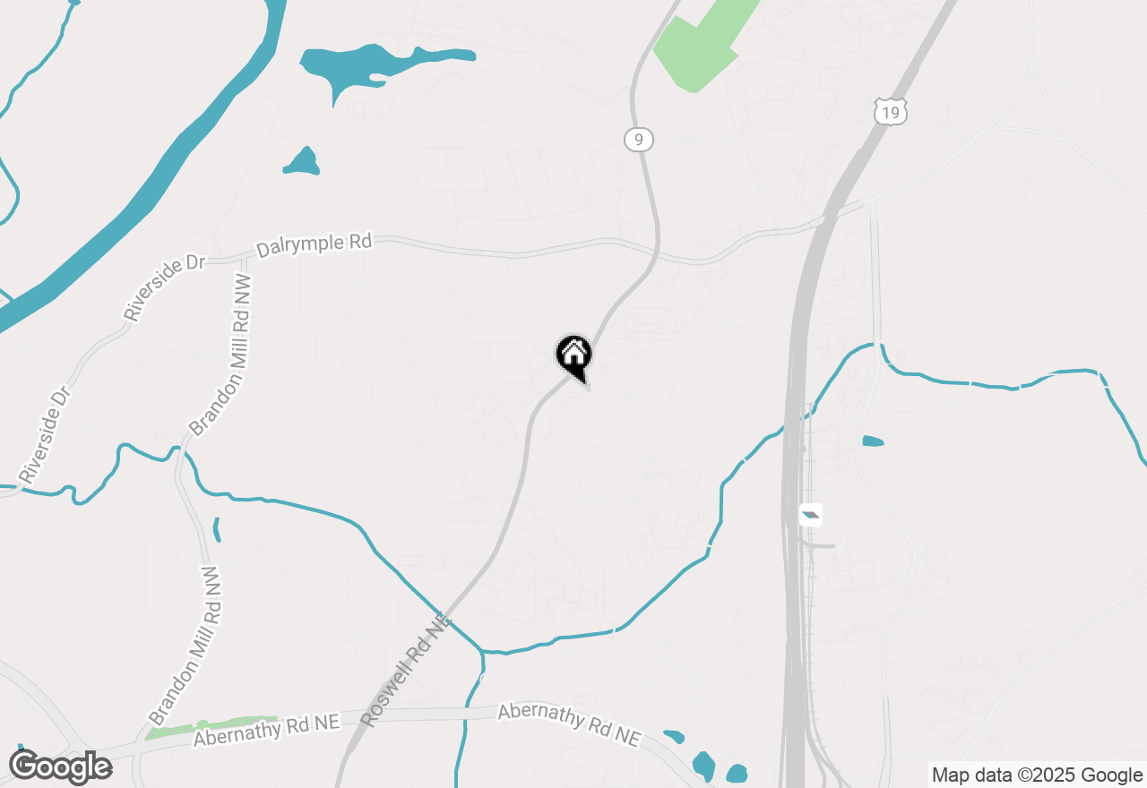 Map of 201 Spalding Gates Drive, Atlanta, GA 30328