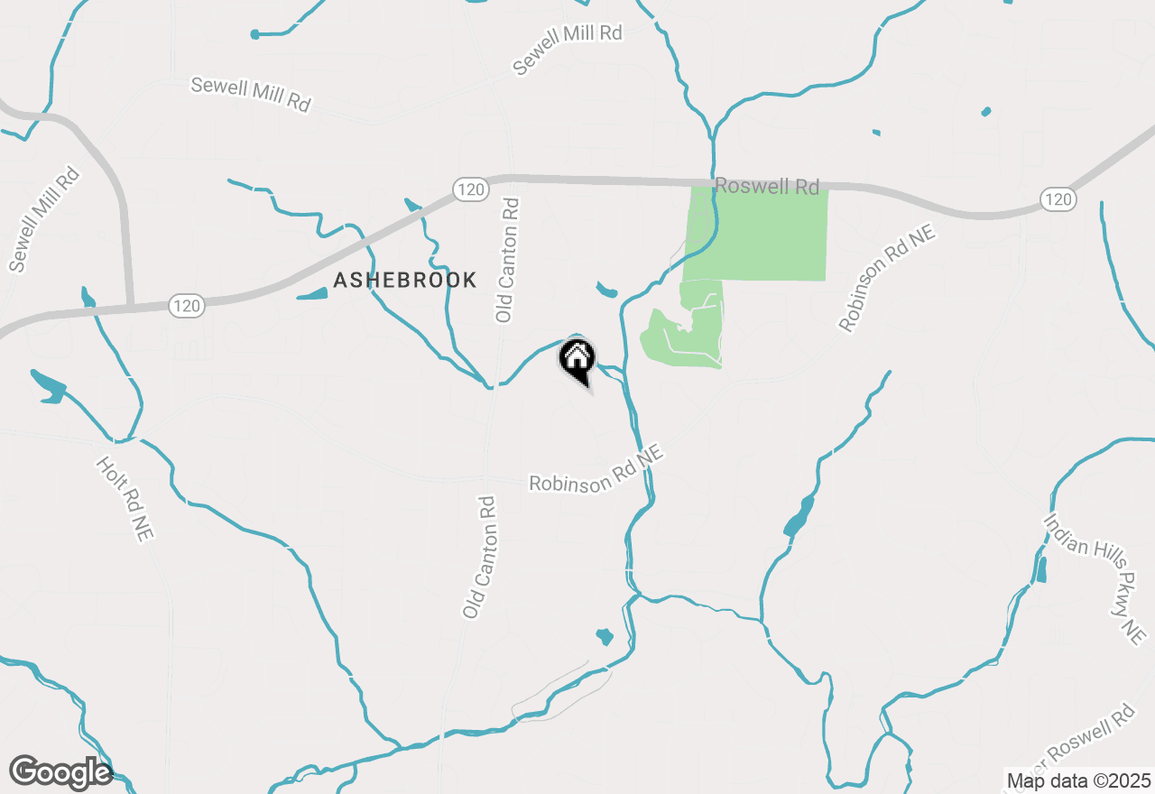 Map of 836 Barn Owl Road, Marietta, GA 30068