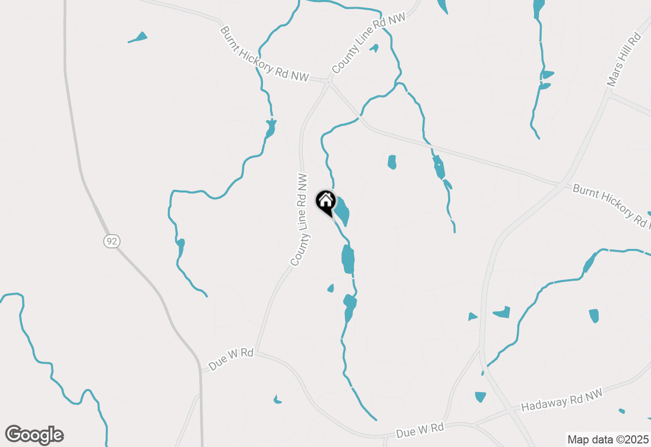Map of 1681 Kenbrook Trace Nw, Acworth, GA 30101