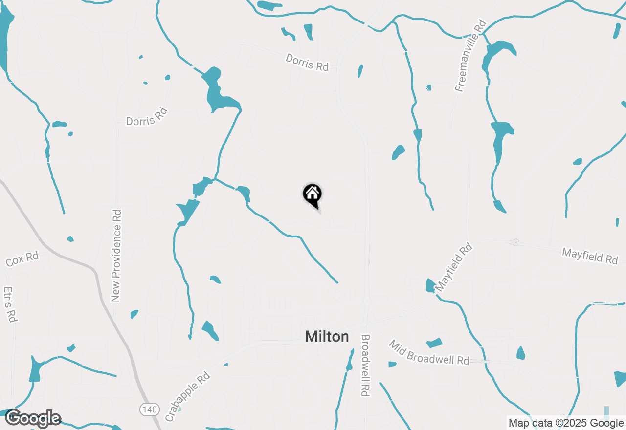 Map of 590 Kensington Farms Drive, Milton, GA 30004