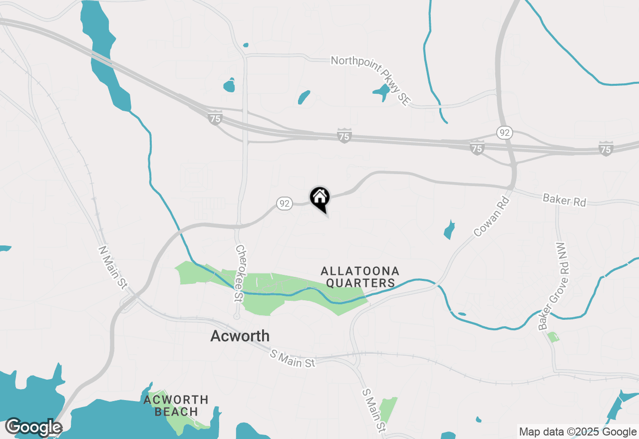 Map of 4324 Logan Way, Acworth, GA 30101