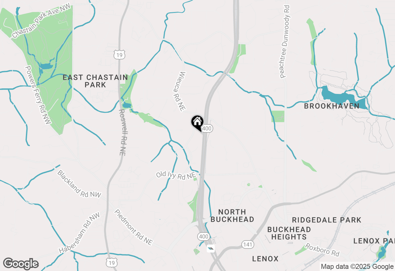 Map of 3915 Ivy Road Ne, Atlanta, GA 30342