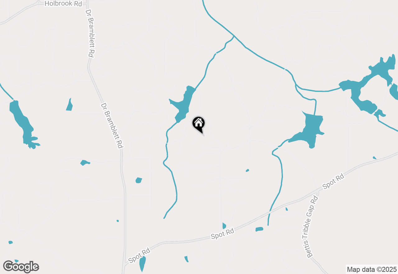 Map of 5075 Trailing Fox Drive, Cumming, GA 30040
