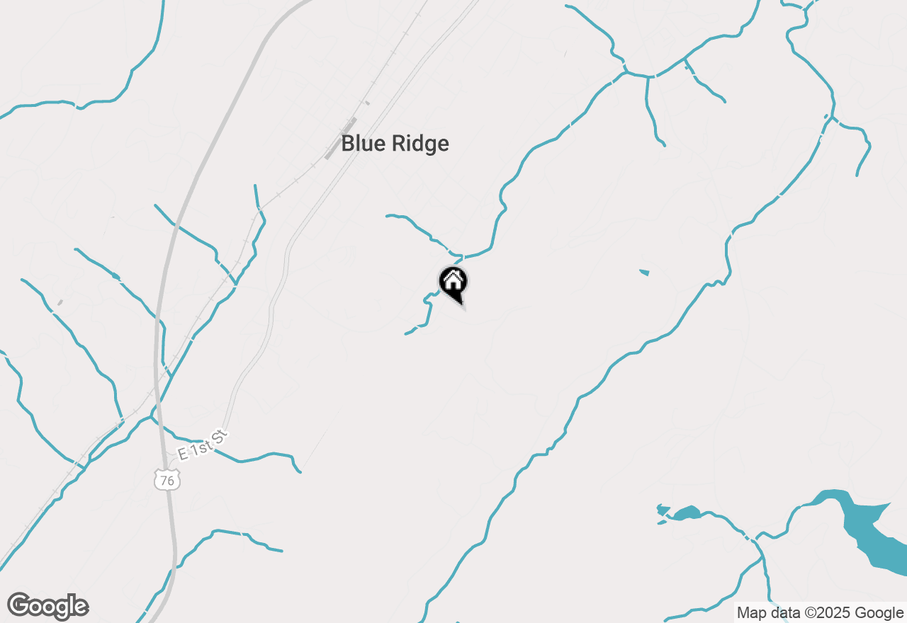 Map of 35 High Point Trail, Blue Ridge, GA 30513