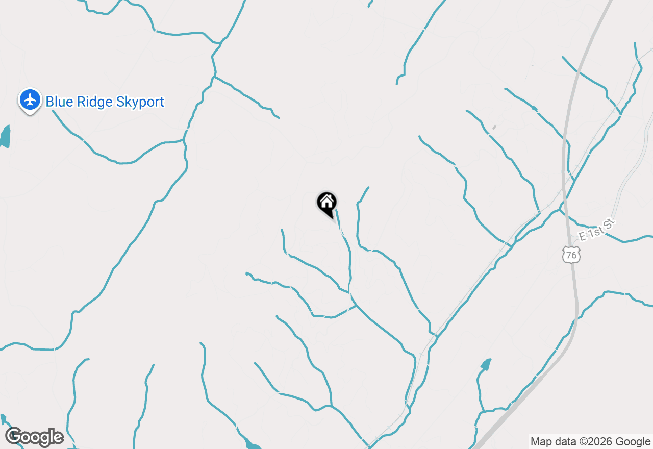 Map of 199 Hiawatha Trail N, Blue Ridge, GA 30513