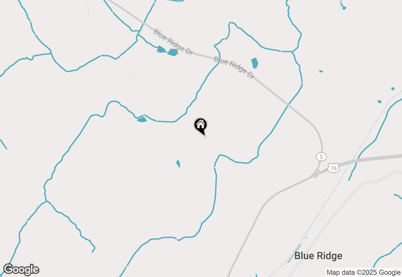 Map of 685 Davis Road, Blue Ridge, GA 30513