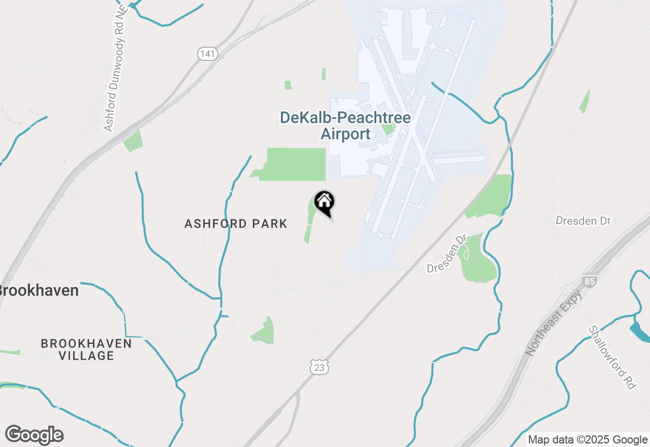 Map of 3748 Clairmont Road, Brookhaven, GA 30341