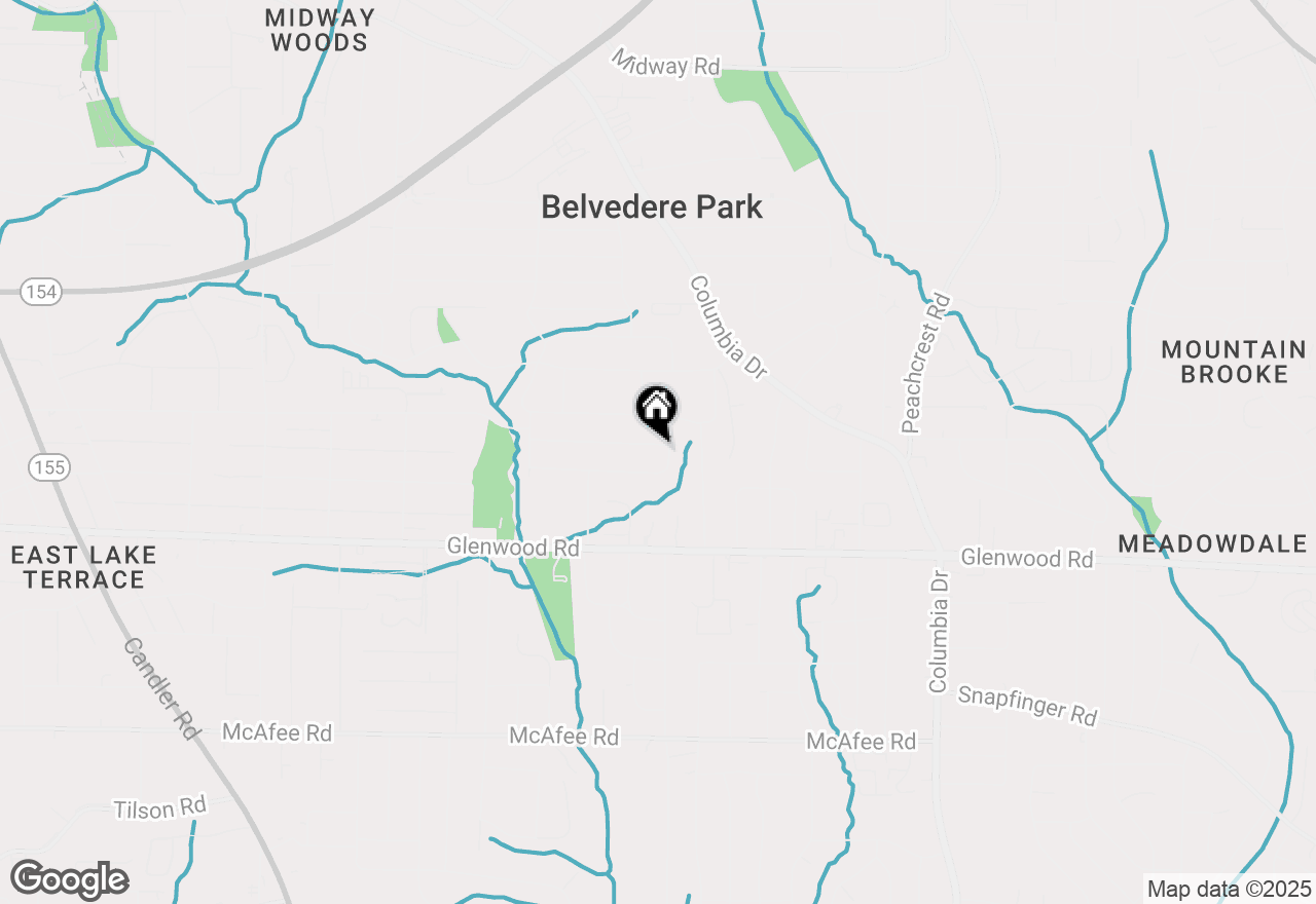 Map of 3089 Del Monico Drive, Decatur, GA 30032