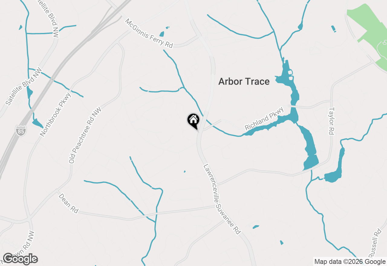 Map of 640 Suwanee Lakes Circle, Suwanee, GA 30024