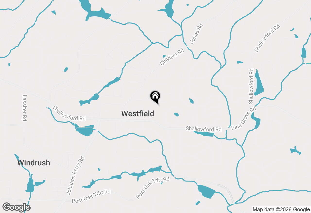 Map of 4645 Shallowford Road, Roswell, GA 30075
