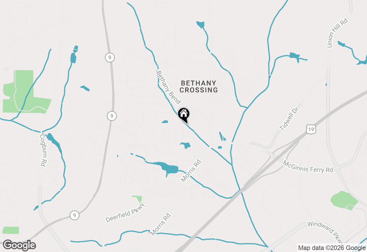 Map of 3464 Flamingo Lane, Milton, GA 30004