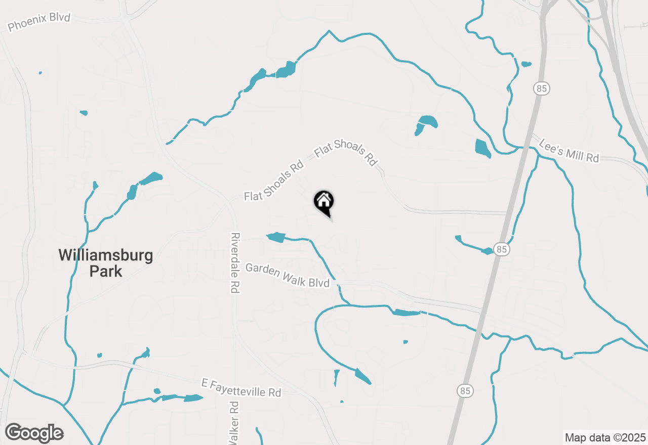 Map of 5683 Pine Gate Drive, Atlanta, GA 30349