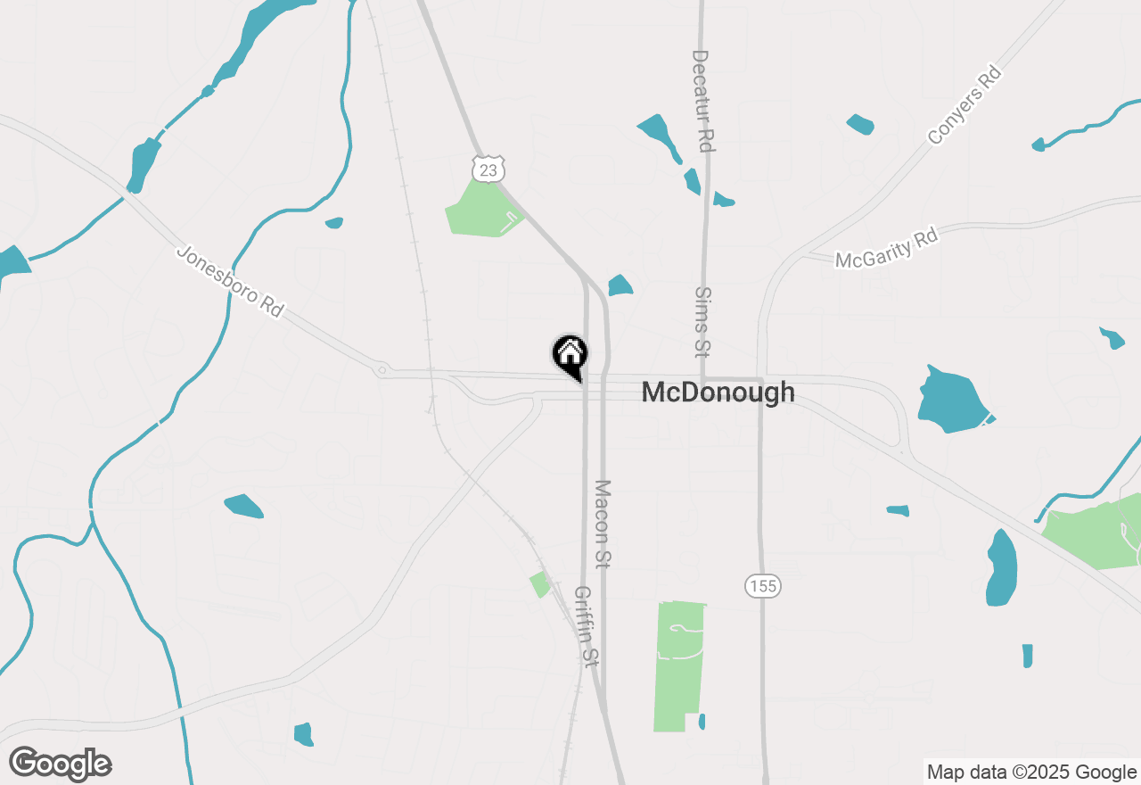 Map of 23 Hampton #3, Mcdonough, GA 30253