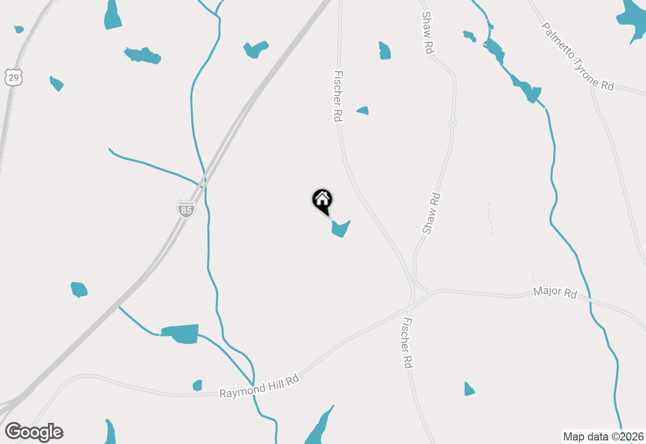 Map of 122 Brook Trail, Newnan, GA 30265