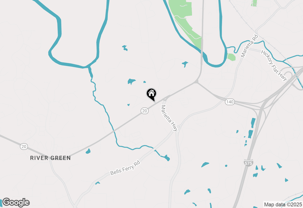 Map of 9479 Knox Bridge Highway, Canton, GA 30114