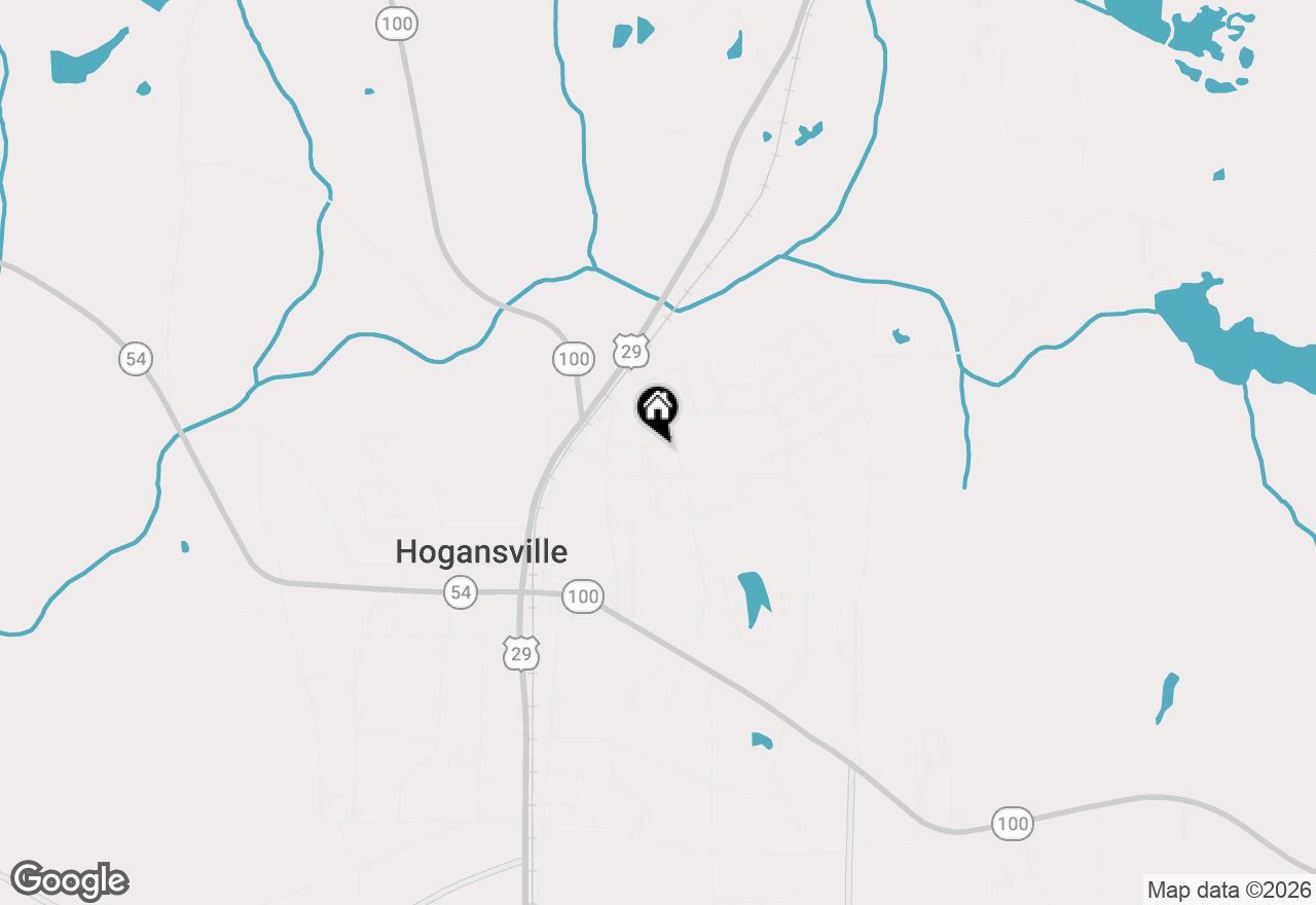 Map of 201 Marshall Avenue, Hogansville, GA 30230