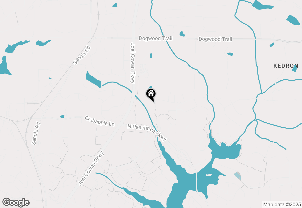 Map of 802 Shallowford Lane, Peachtree City, GA 30269
