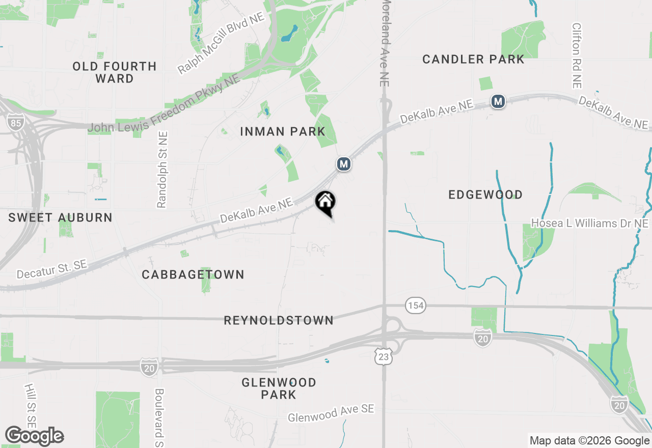 Map of 53 Moda Lane, Atlanta, GA 30316