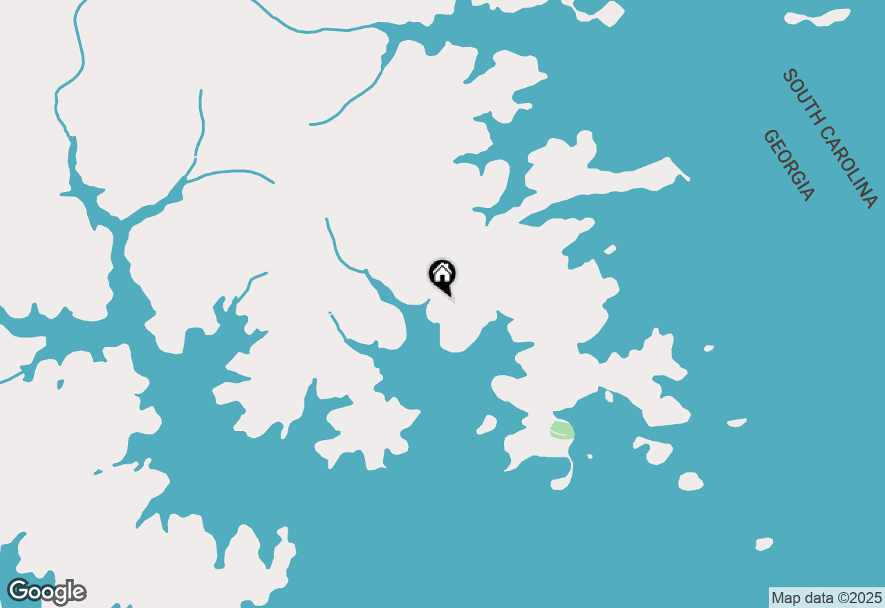 Map of 350 Majestic Shores With 2nd Lot, Hartwell, GA 30643