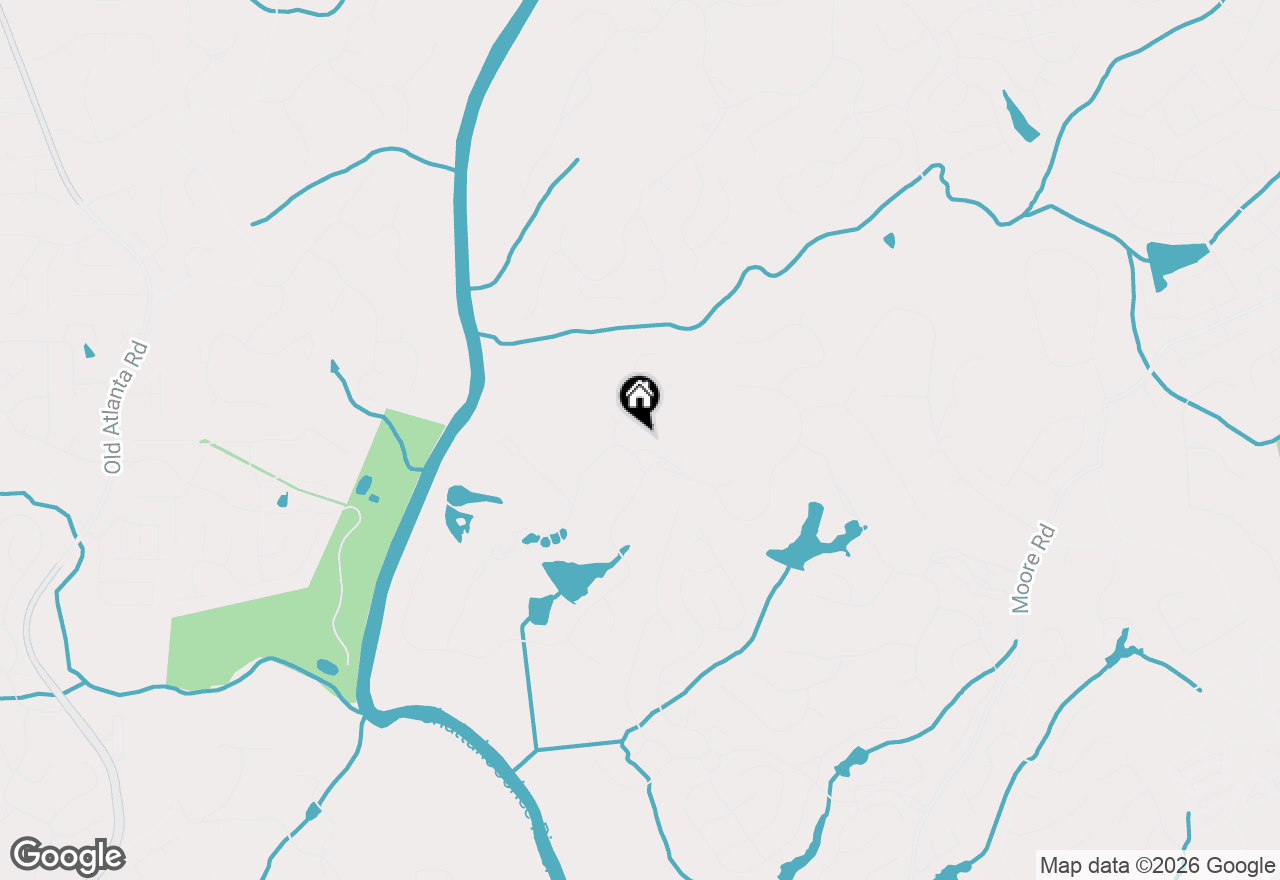 Map of 989 Middle Fork Trail, Suwanee, GA 30024