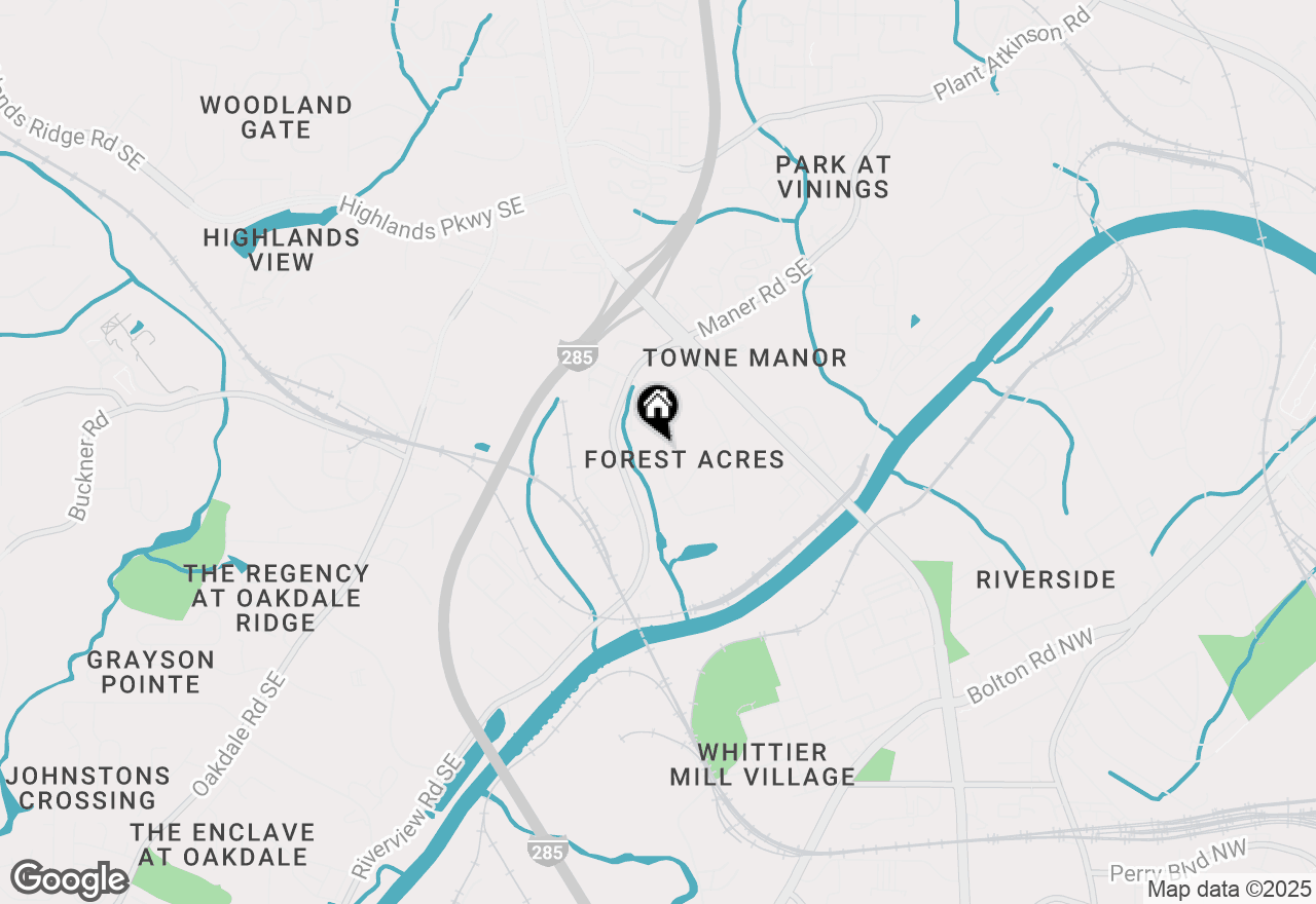 Map of 2352 Elmwood Circle Se, Atlanta, GA 30339
