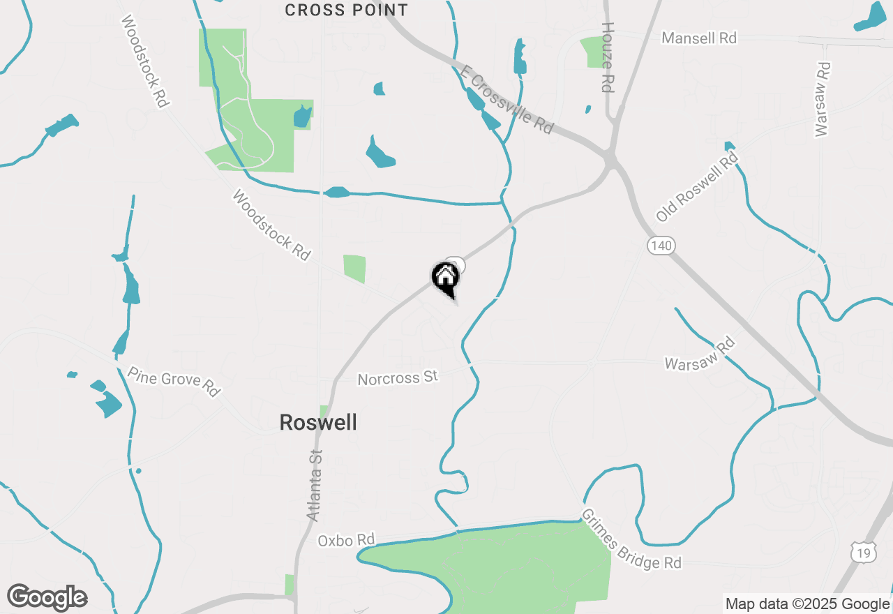 Map of 190 Opal Drive, Roswell, GA 30075