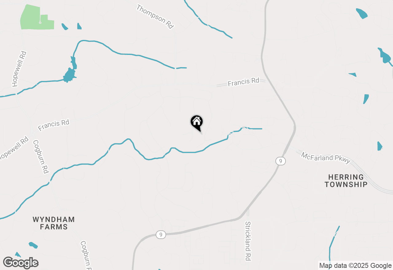 Map of 430 Majestic Cove, Alpharetta, GA 30004