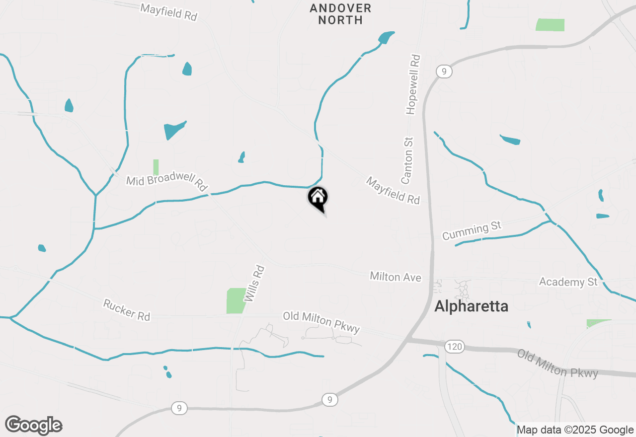 Map of 312 Meadow Drive, Alpharetta, GA 30009