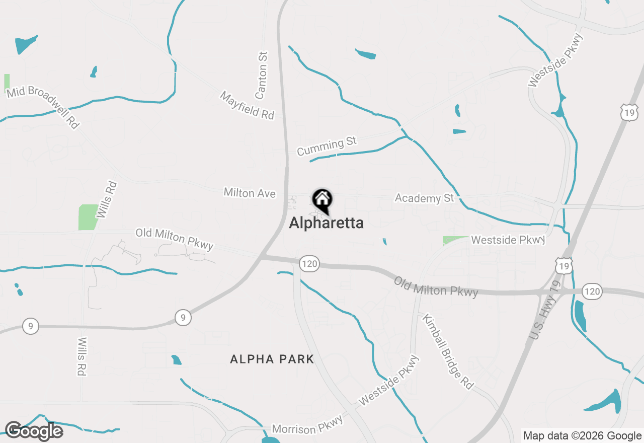 Map of 2520 Brook Run, Alpharetta, GA 30009