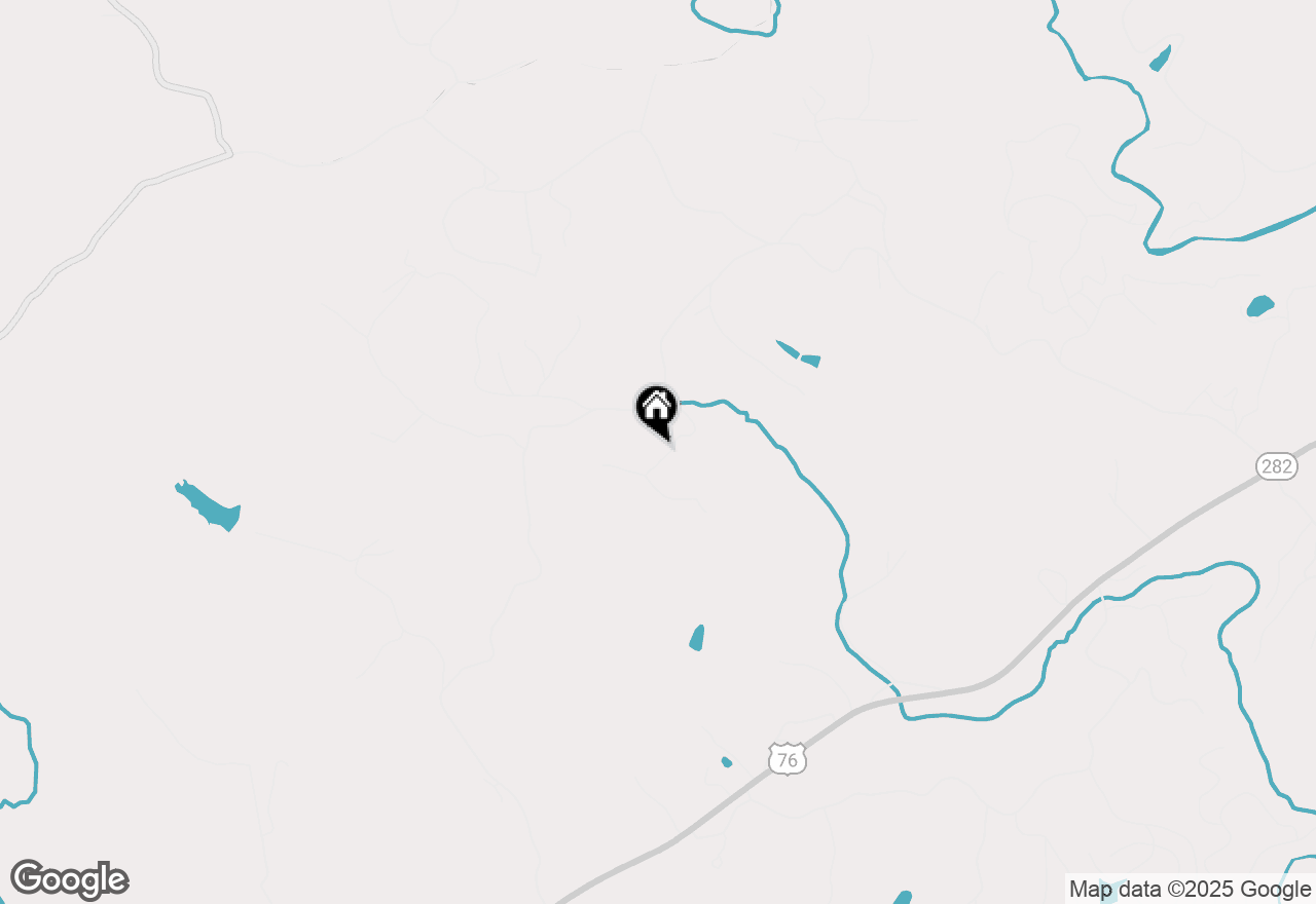 Map of 196 Mossy Rock Lane, Ellijay, GA 30540