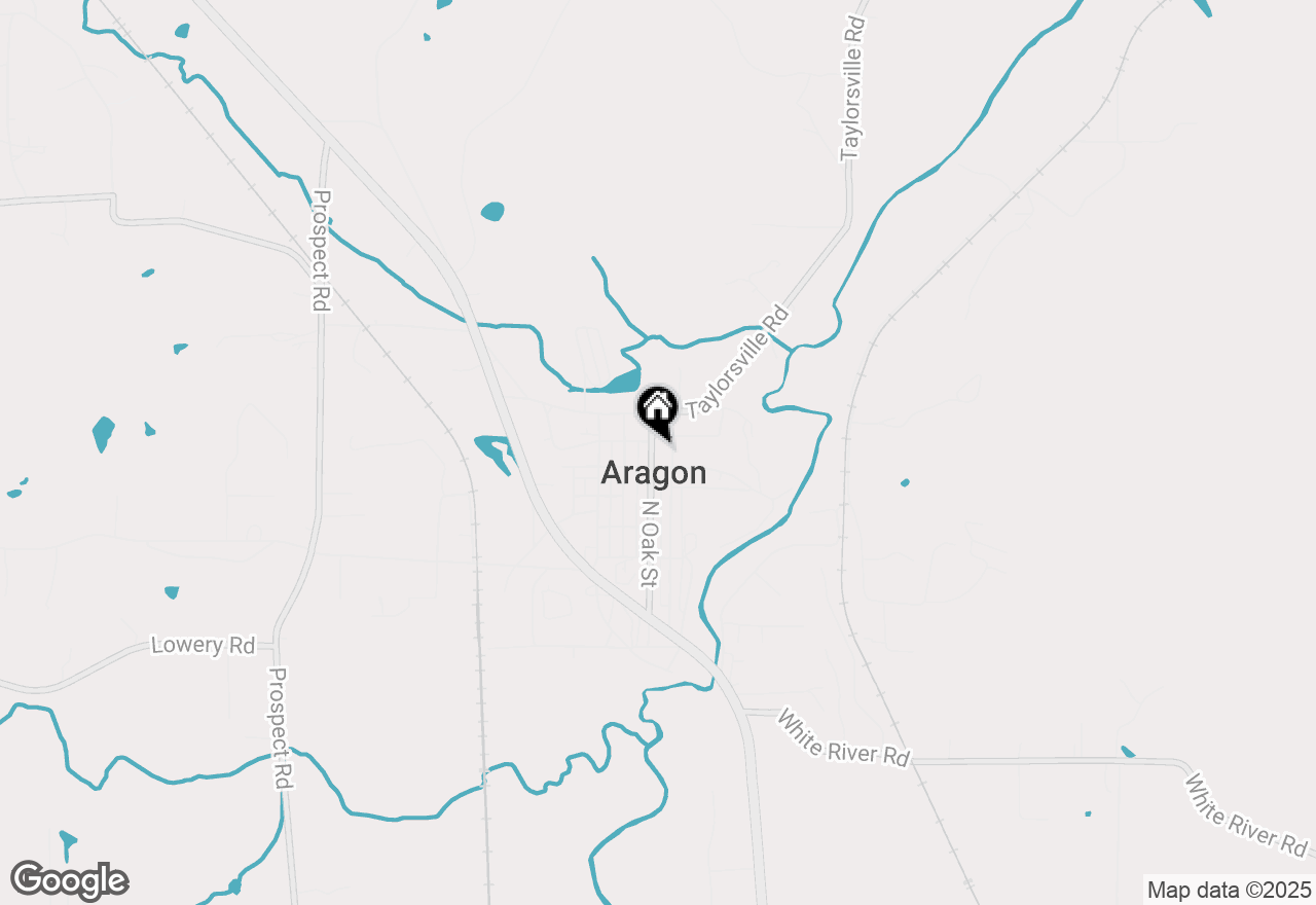 Map of 5 Oak Street, Aragon, GA 30104