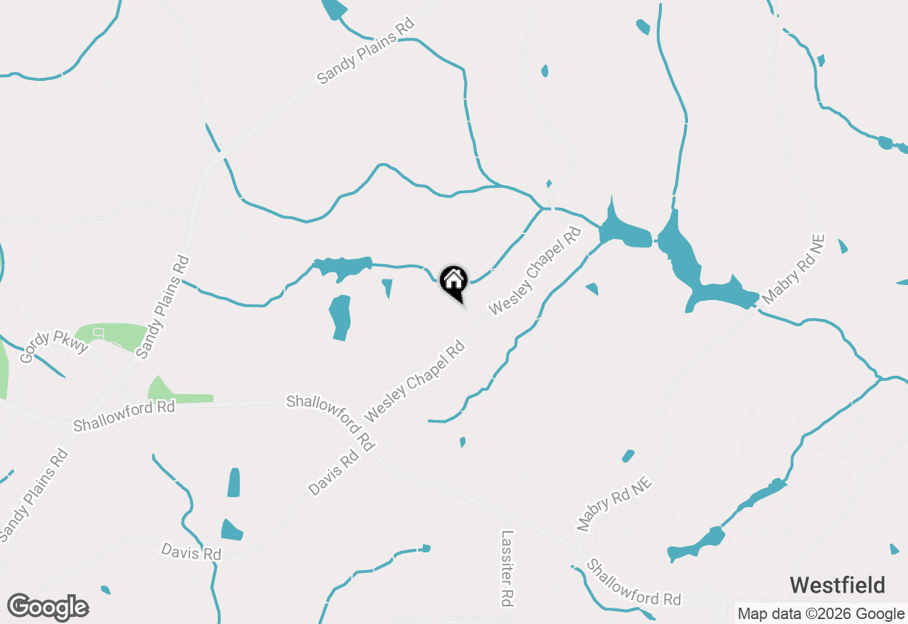 Map of 3840 Fenway Crossing, Marietta, GA 30062