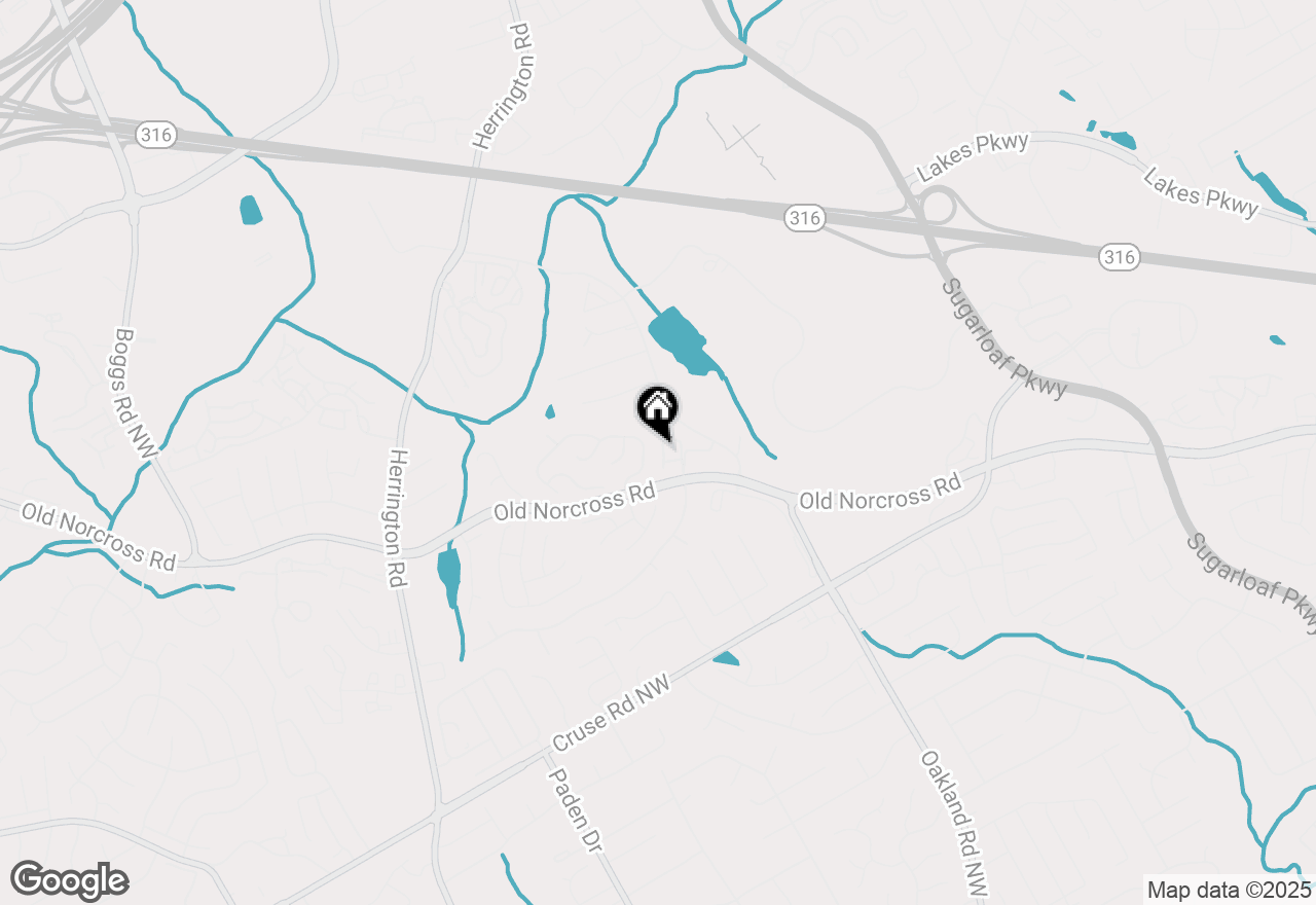 Map of 2150 Waters Ferry Drive, Lawrenceville, GA 30043