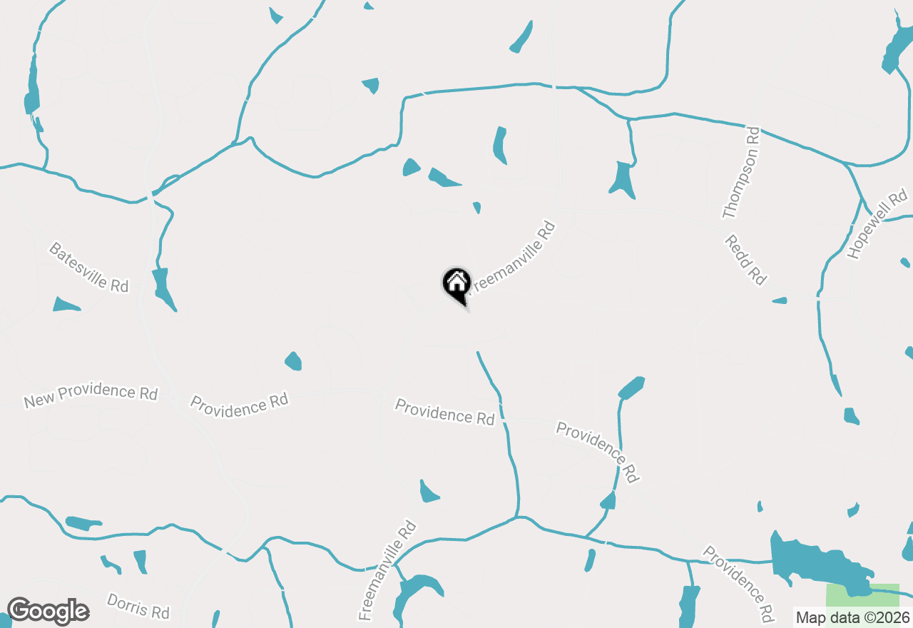Map of 14025 Freemanville Road, Milton, GA 30004
