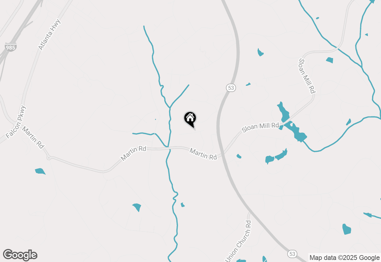 Map of 4838 Netherlands Place, Flowery Branch, GA 30542