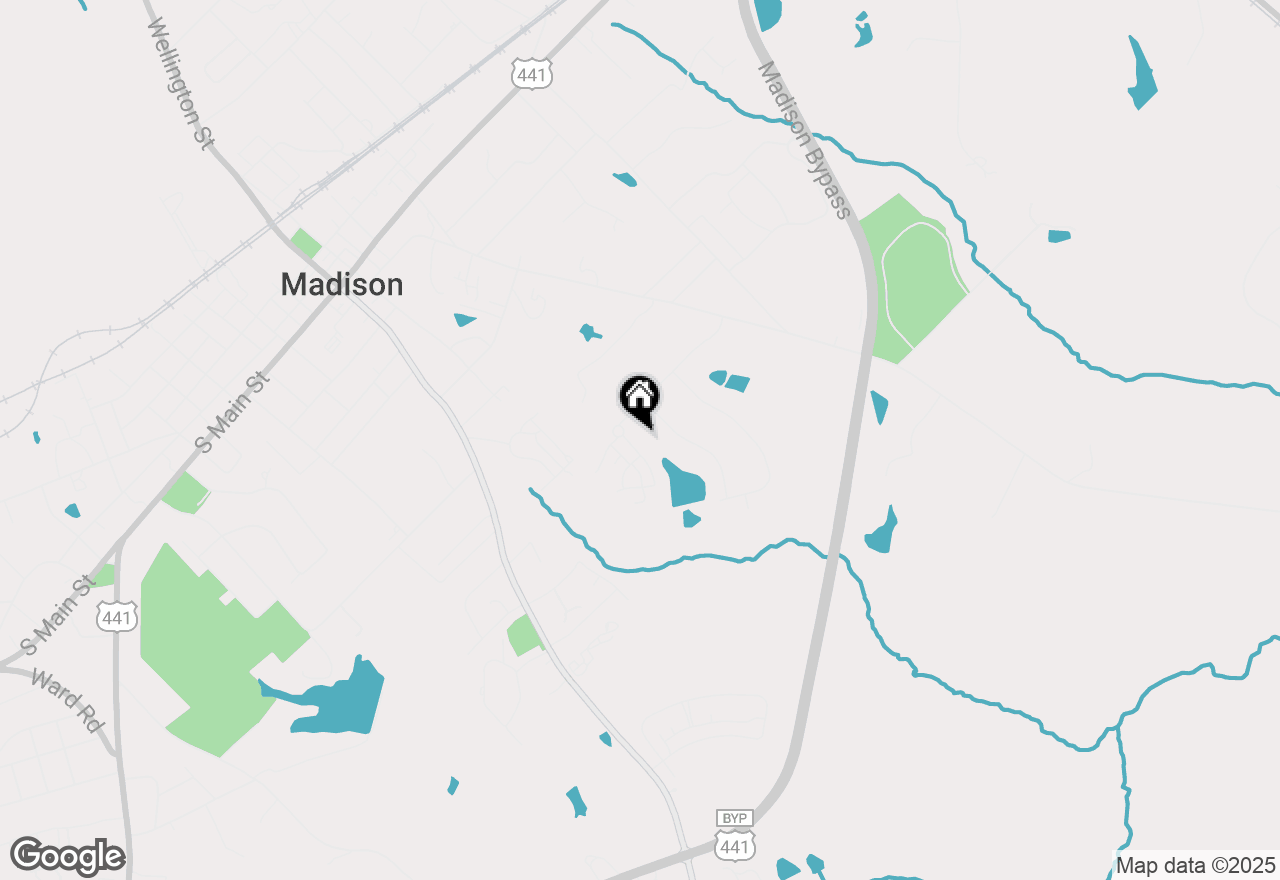 Map of 1365 Veranda Park Drive, Madison, GA 30650