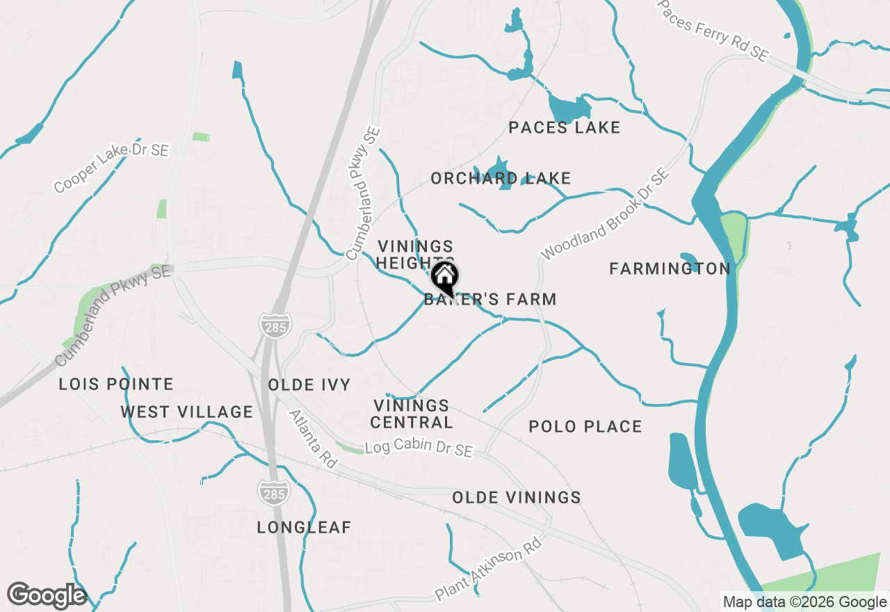 Map of 4388 Brookview Drive Se, Atlanta, GA 30339