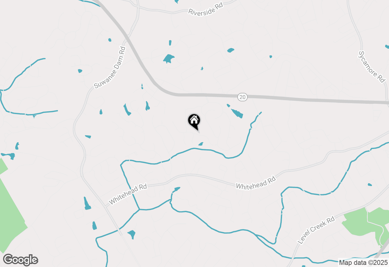 Map of 0 Rear Silk Oak Way, Sugar Hill, GA 30518