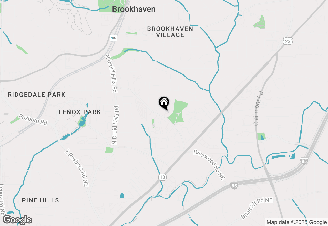 Map of 1468 Briarwood Road Ne #2002, Brookhaven, GA 30319