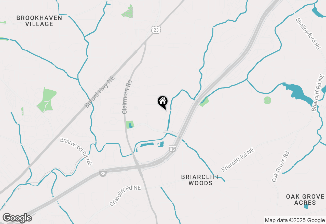 Map of 1955 Vance Drive Ne, Atlanta, GA 30345