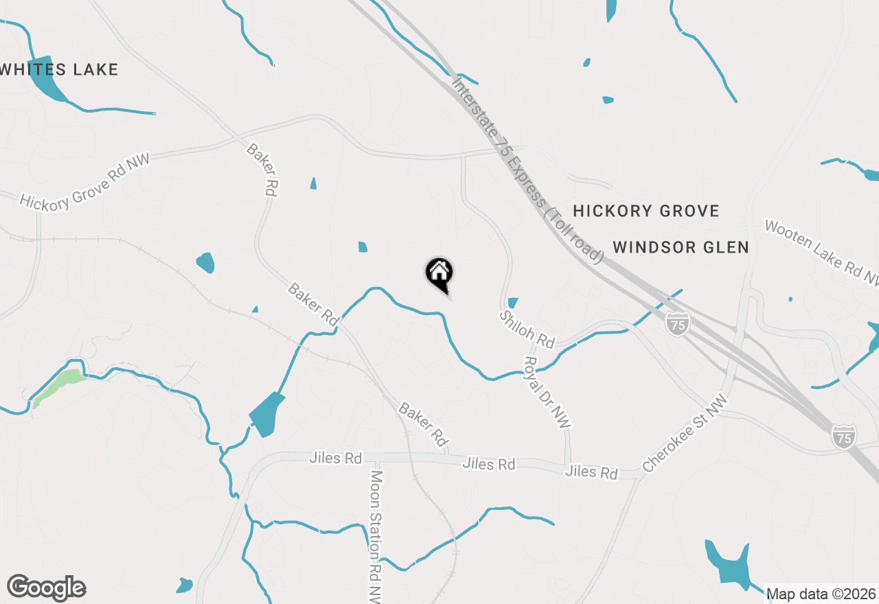 Map of 4226 Clearvista Lane Nw, Acworth, GA 30101