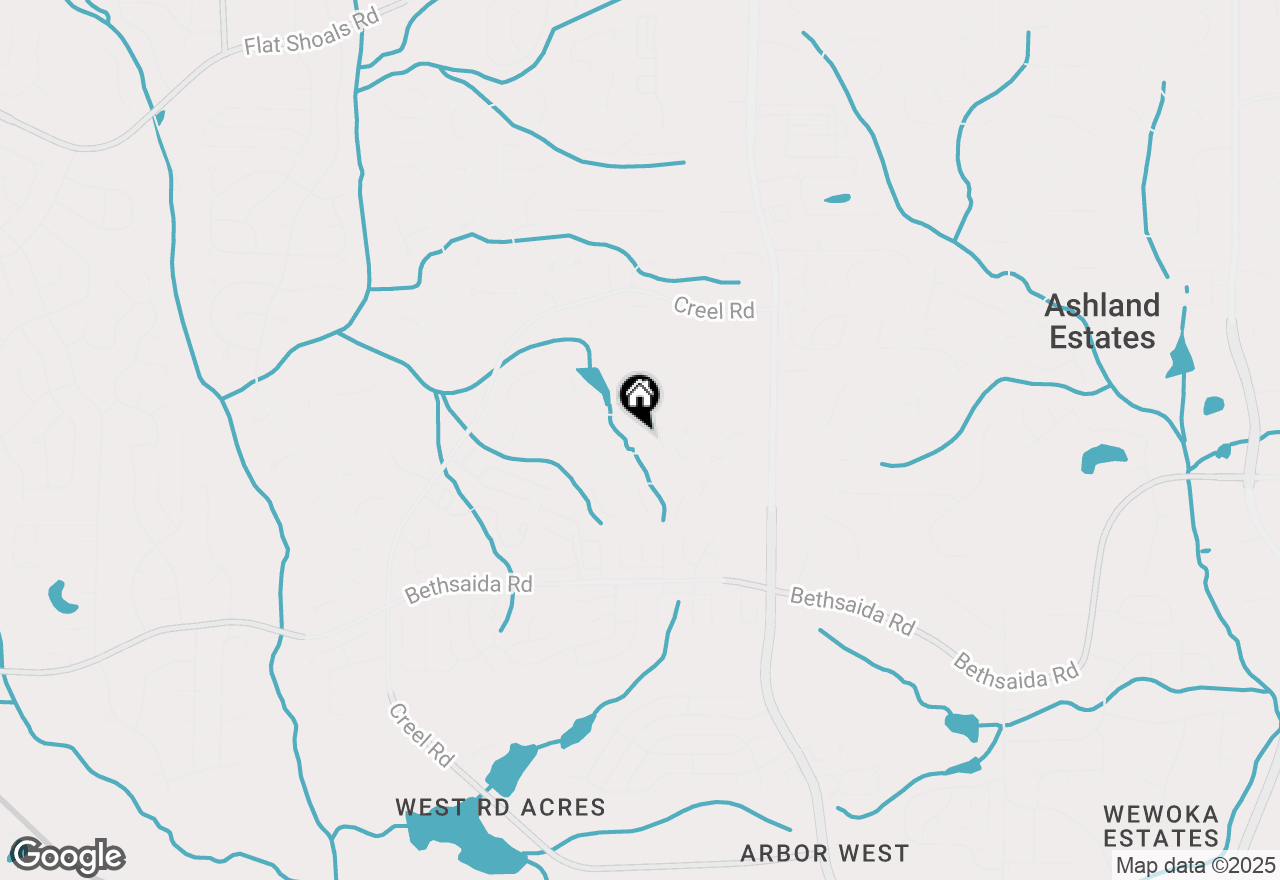 Map of 6860 Earlhurst Street, Atlanta, GA 30349