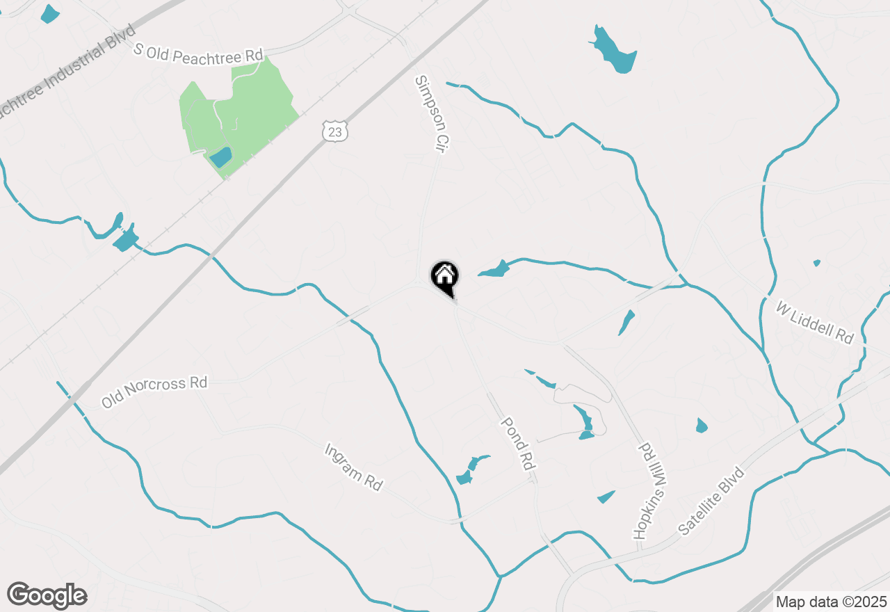 Map of 4731 Trevino Circle, Duluth, GA 30096