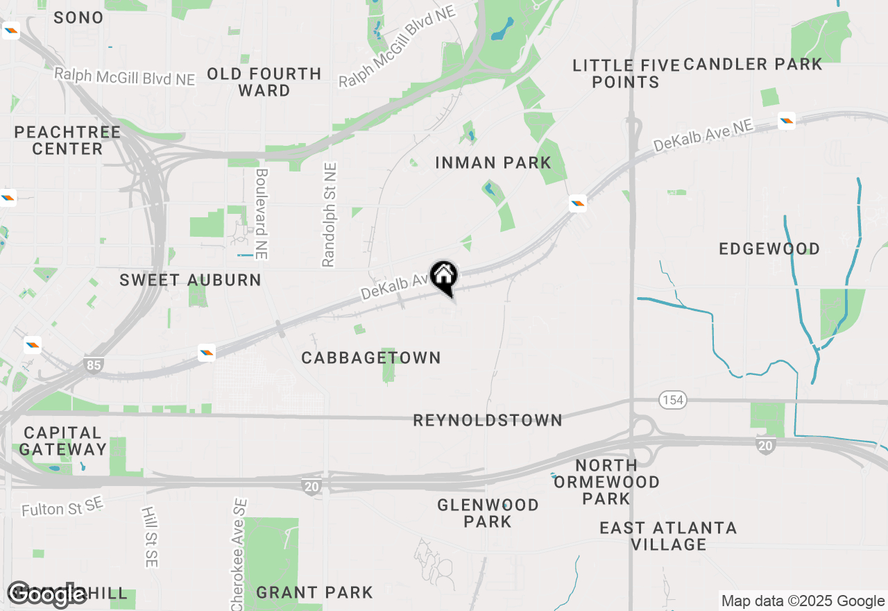 Map of 791 Wylie Street Se #1008, Atlanta, GA 30316