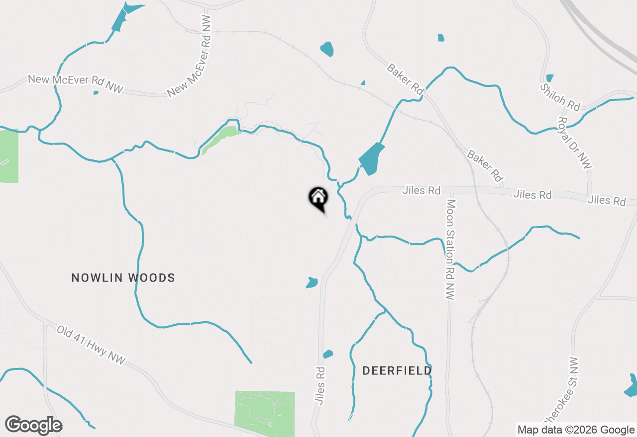 Map of 2657 Morningside Trail Nw, Kennesaw, GA 30144