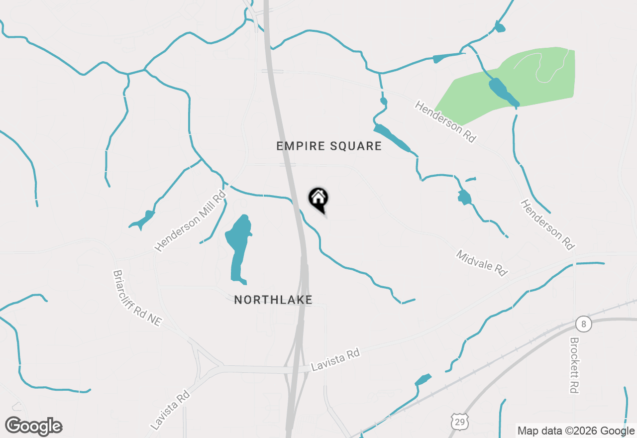 Map of 3504 Castlehill Court, Tucker, GA 30084