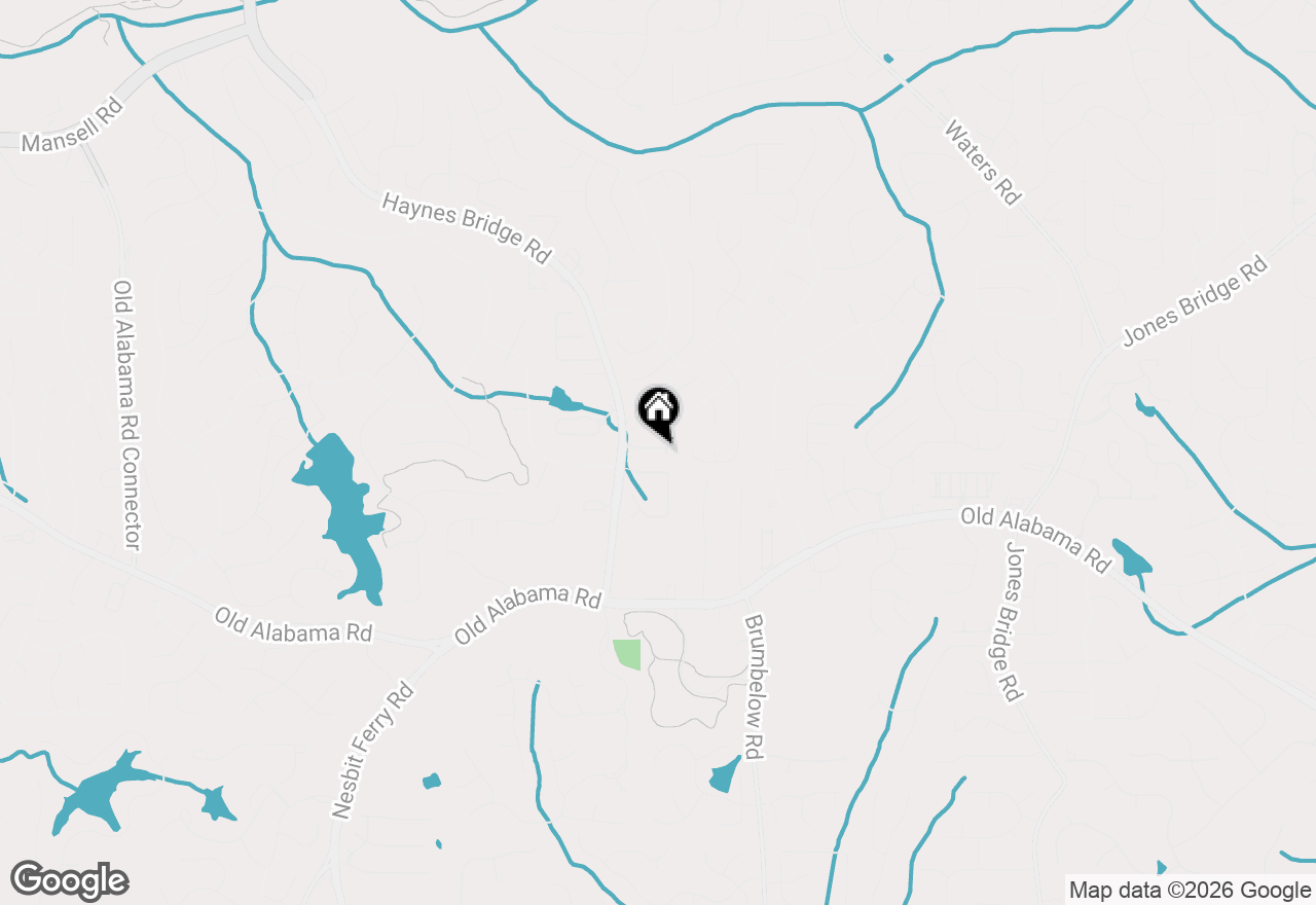 Map of 3139 Haynesbrooke Lane, Alpharetta, GA 30022