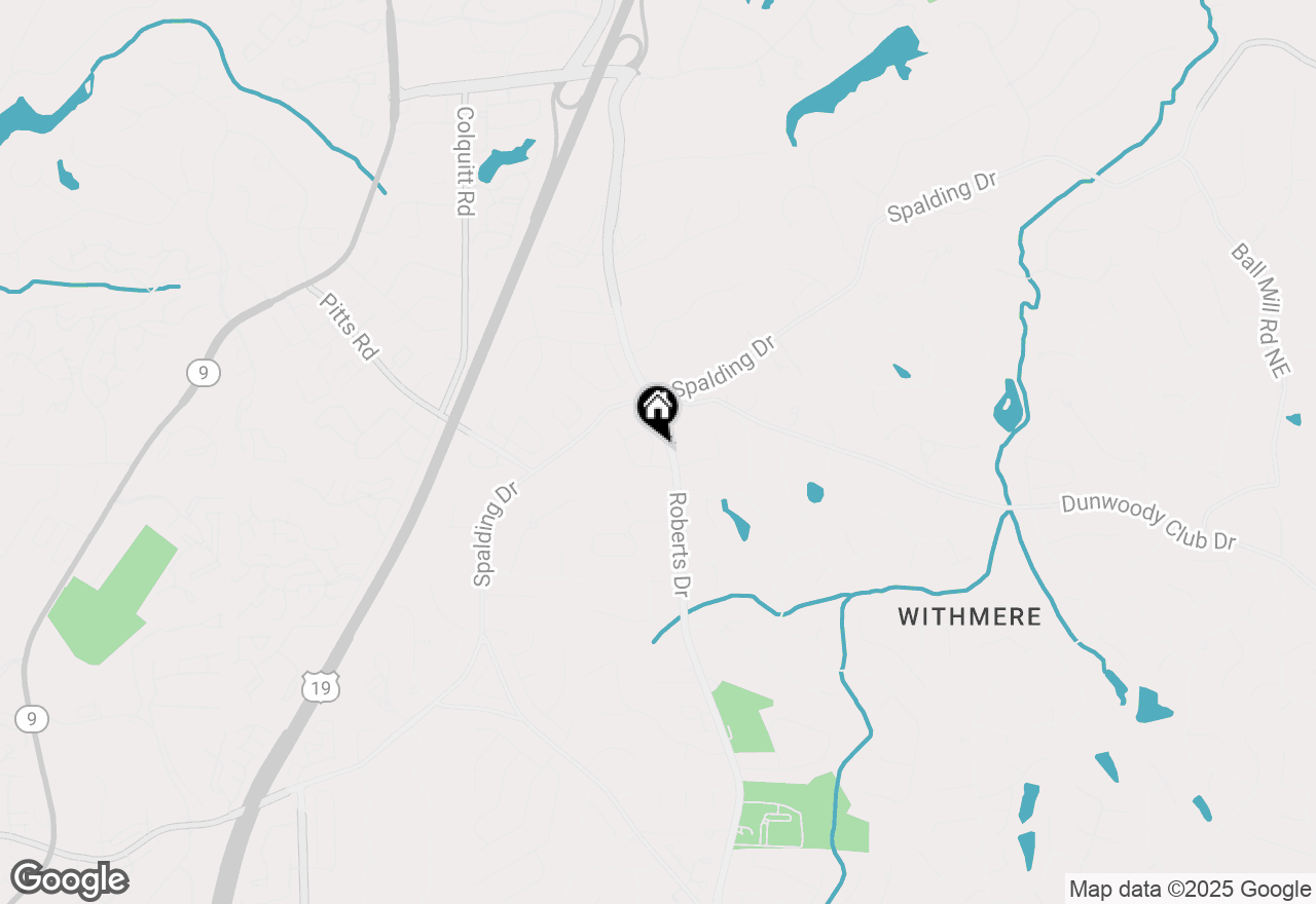 Map of 5697 Whitehall Walk, Dunwoody, GA 30338