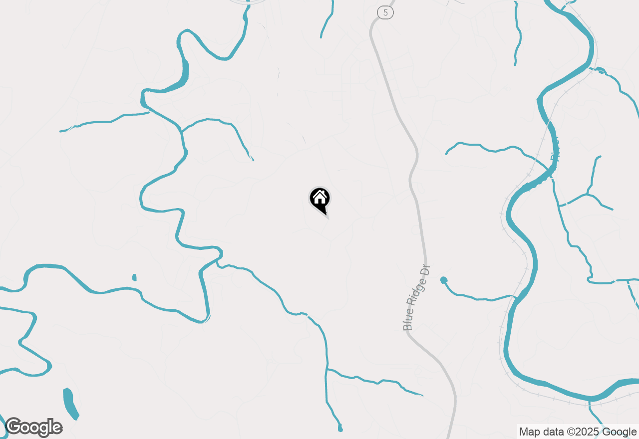 Map of 51 Ocoee Trail, Blue Ridge, GA 30513