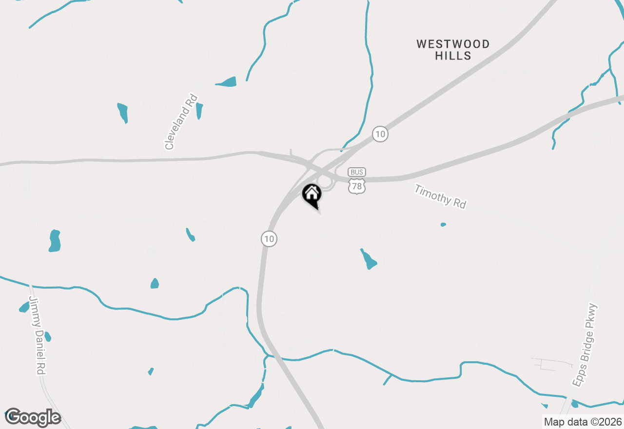 Map of 212 Westpark Drive, Athens, GA 30606